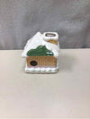 SNOW COVERED CERAMIC HOUSE