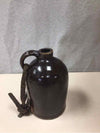 SMALL BROWN JUG W/STRAP