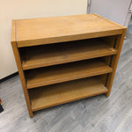 SOLID OAK BOOKSHELF