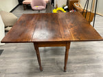 DARK WOOD DROP LEAF TABLE