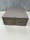 VINTAGE INDEX FILING CABINET