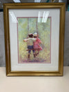 BOY GIRL ON SWING PIC