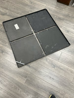 GREY 4 PANEL MIRROR