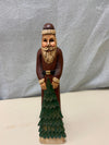 SANTA FIGURINE W/ X MAS TREE