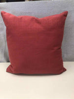 RED THROW PILLOW