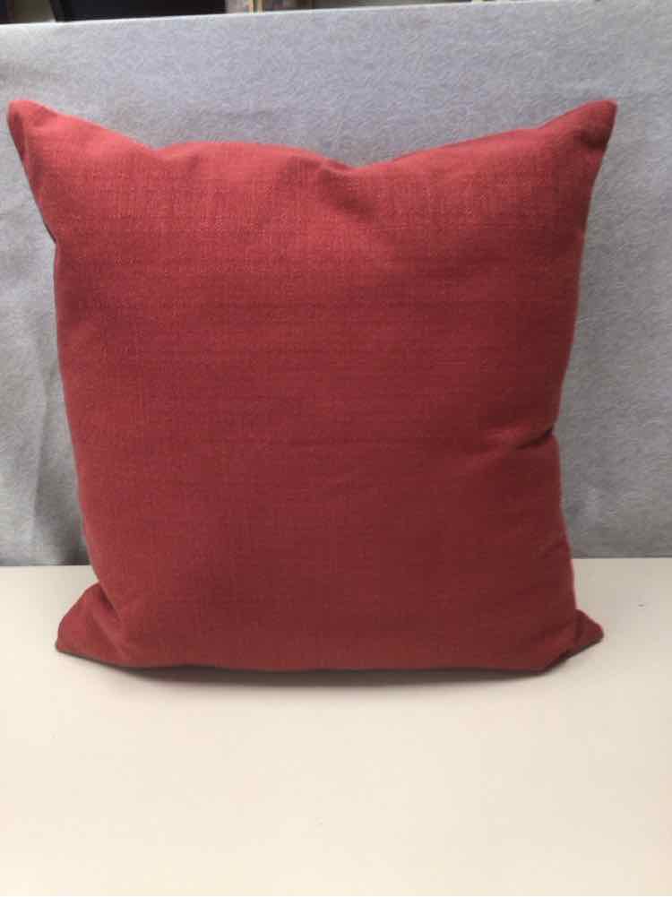 RED THROW PILLOW