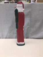TALL WOOD SANTA FIGURE