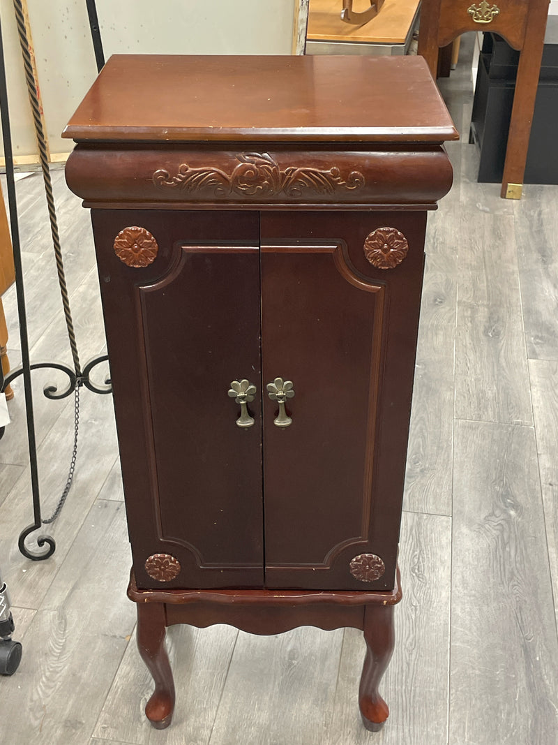 CHERRY JEWELRY CABINET