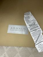 GREY WHITE PATTERN ARMCHAIR