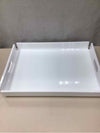 WHITE PLASTIC TRAY