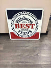 PILLSBURY'S BEST FEEDS METAL SIGN