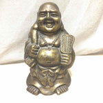 GOLD IRON BUDDHIST STATUE