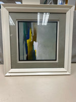 YELLOW BLUE WHITE ABSTRACT PIC