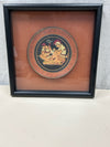 ROMAN THEME PLATE IN FRAME