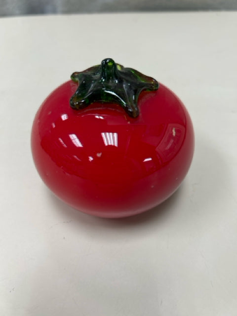 RED GLASS TOMATO