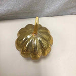 SMALL GOLD LIGHT-UP PUMPKIN