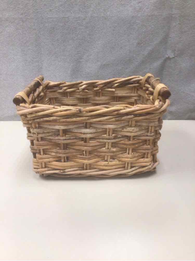 WOVEN STORAGE BASKET