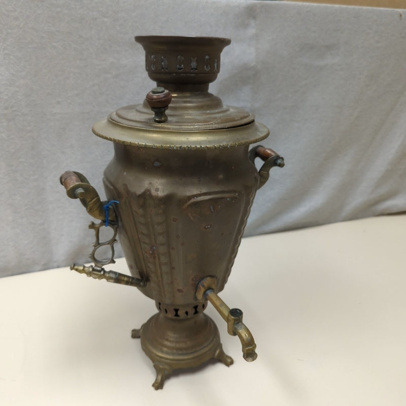 ANTIQUE METAL PERCOLATOR