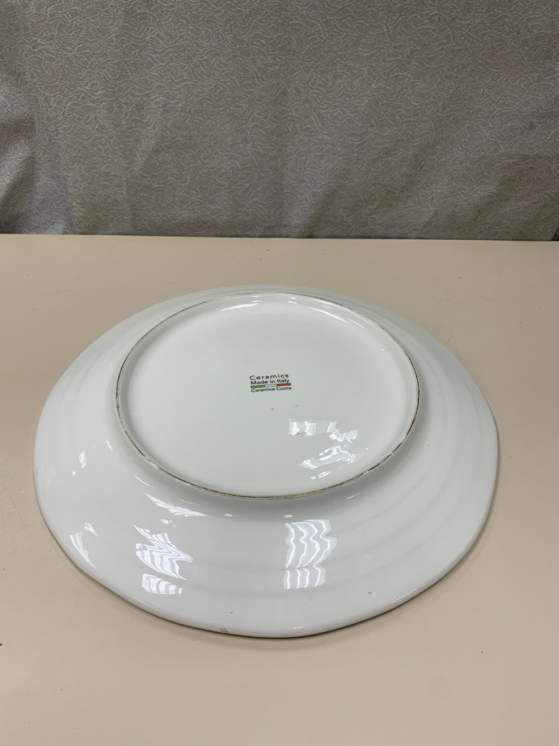 LARGE COUNTRY SCENE SERVING PLATE