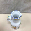 MINI WHITE/FLORAL PITCHER