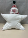 STAR SNOWMAN PILLOW