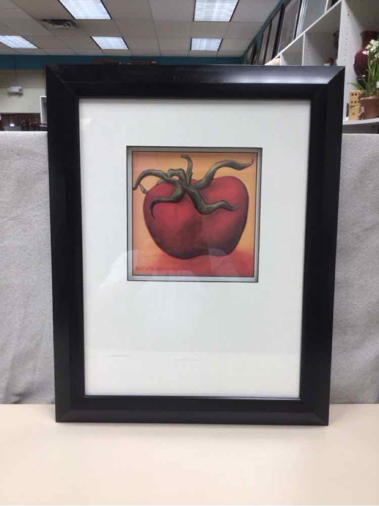 LARGE FRAME TOMATO PRINT