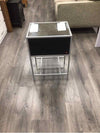 MIRRORED NIGHTSTAND W/DRAWER