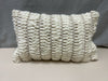 WHITE STITCHED PILLOW