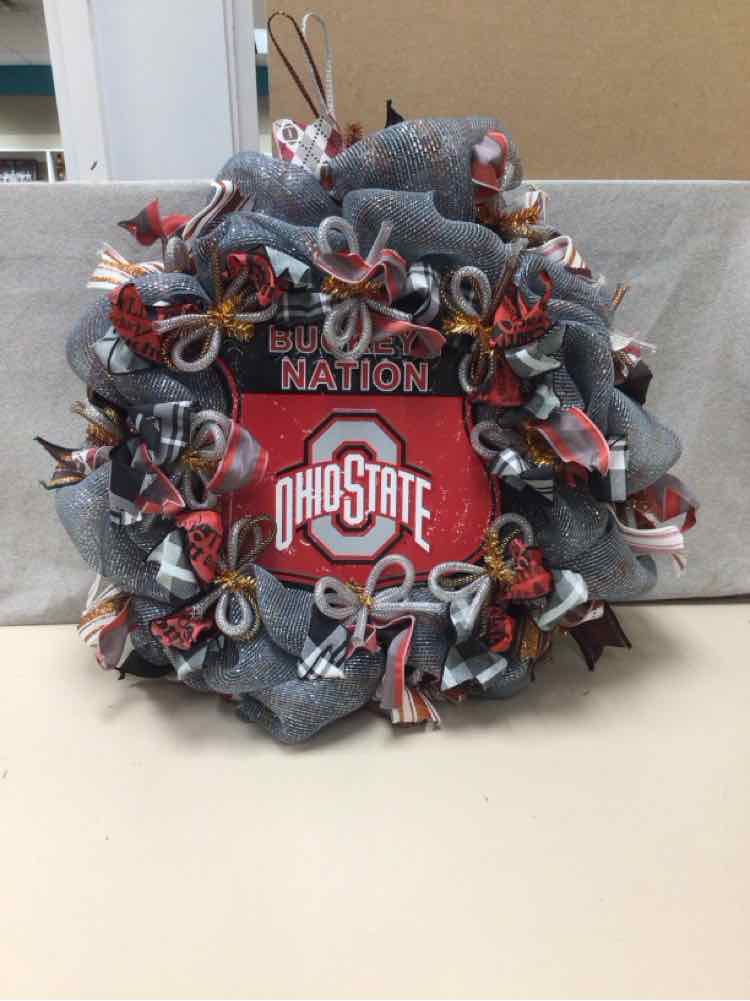 OSU THEME WREATH