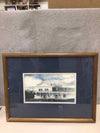 WHITE HOUSE WOOD FRAMED ARTWORK