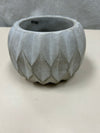 GREY CONCRETE PLANTER