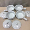 4 PORCELAIN SOUP BOWLS