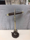 VINTAGE BROWN GOLD DESK LAMP