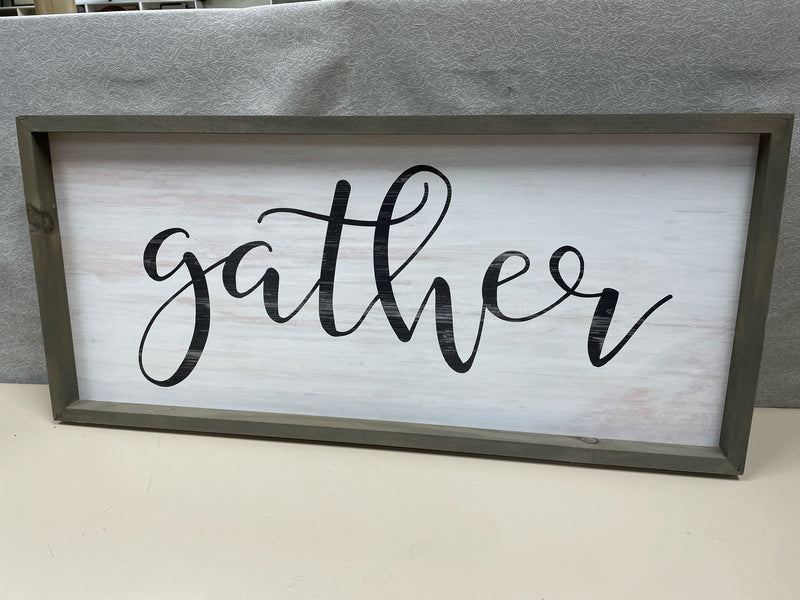 GATHER WALL HANGING PIC