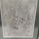 SILVER FRAME FEMALE PORTRAIT