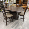 DARK HIGHTOP TABLE W/4 STOOLS