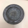 GRAY ROUND STONE ASHTRAY