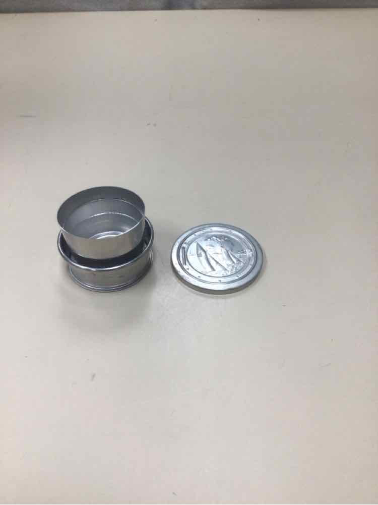 VINTAGE COLLAPSIBLE POCKET TRAVEL CUP