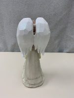 ANGEL FIGURINE W WREATH