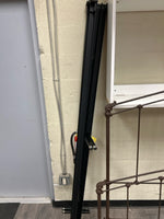 BROWN IRON HEAD/FOOT BOARD