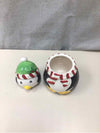 CERAMIC PENGUIN COOKIE JAR