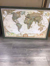 NATGEO FRAMED WORLD MAP