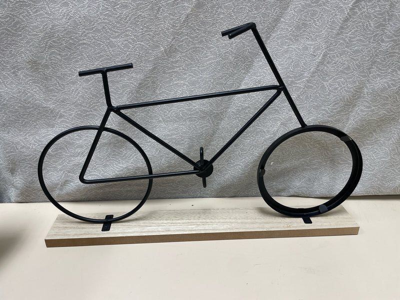 BLACK METAL BIKE STANDEE