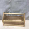 BROWN WOOD CARRIER