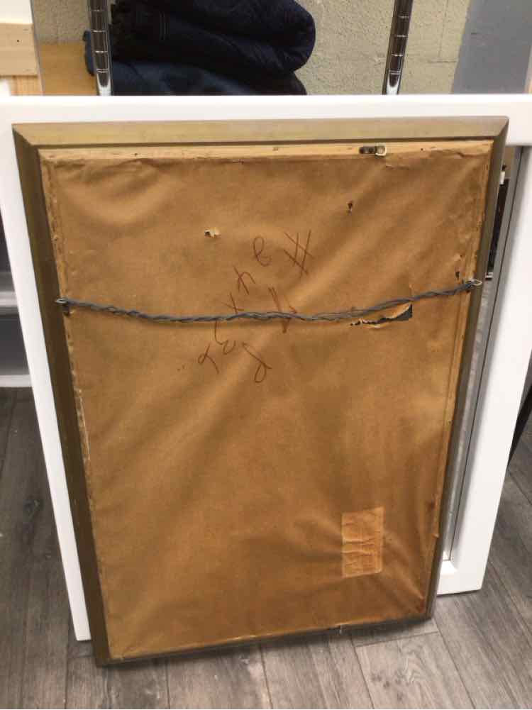 GREY FRAME WALL MIRROR