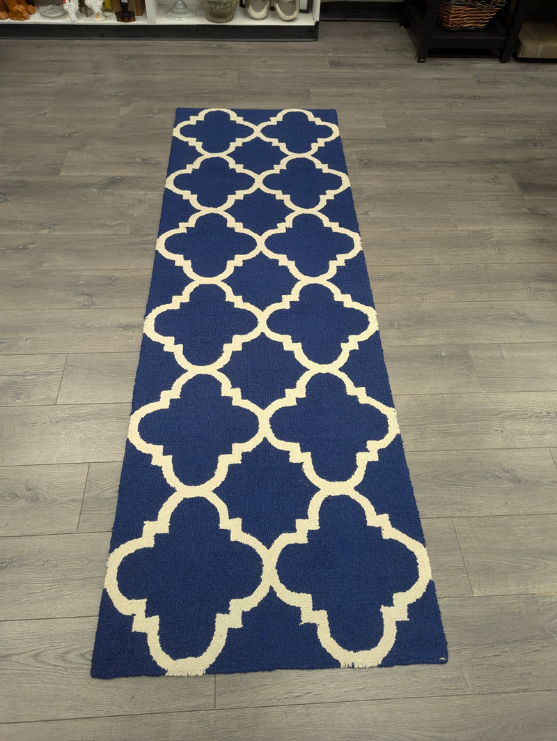 NAVY BLUE DESIGN RUNNER
