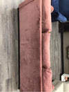 PINK UPHOLSTERED SOFA