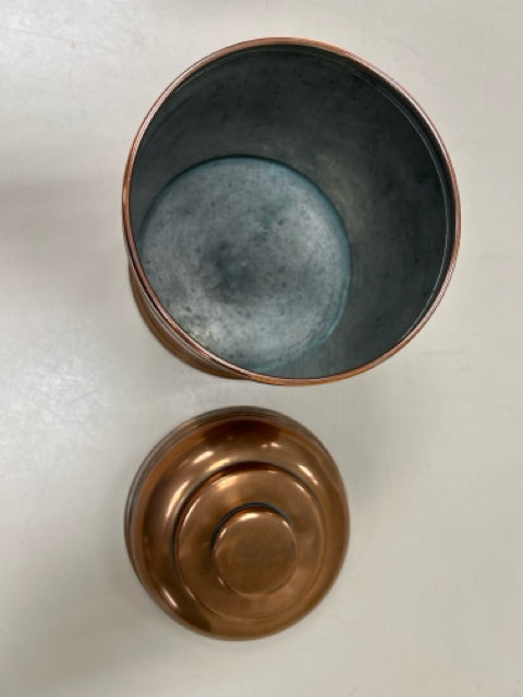 COPPER LIDDED CONT