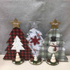 PATTERNED XMAS TREES STANDEE