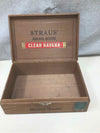 VINTAGE WOOD CIGAR BOX